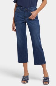 NYDJ Piper Crop Relaxed Straight Leg Jeans