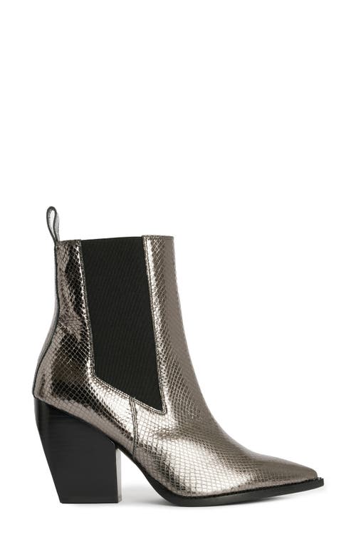 Allsaints Ria Wedge Chelsea Boot In Gray