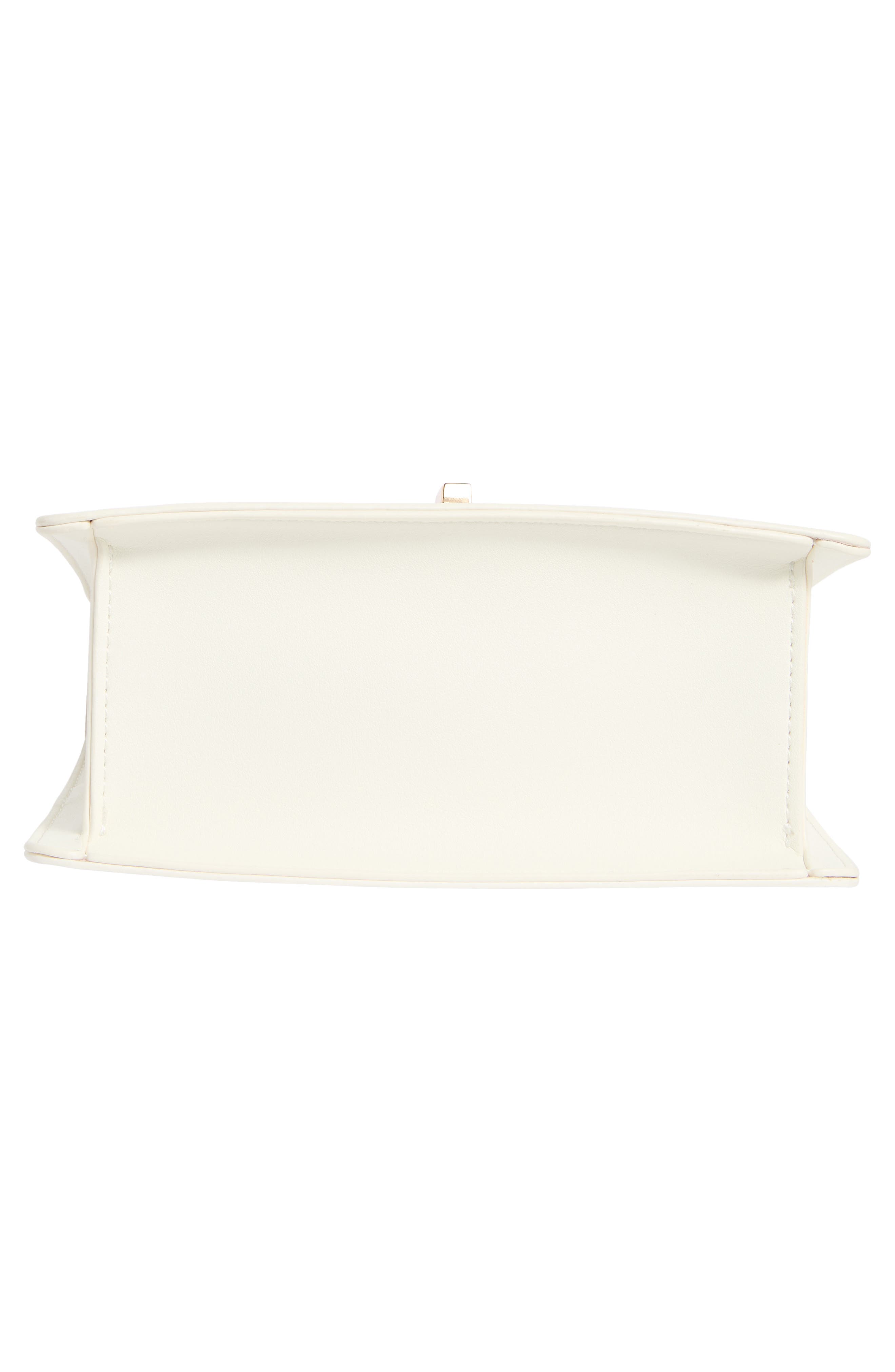 Bovan Faux Leather Handbag, Alternate, color, WHITE