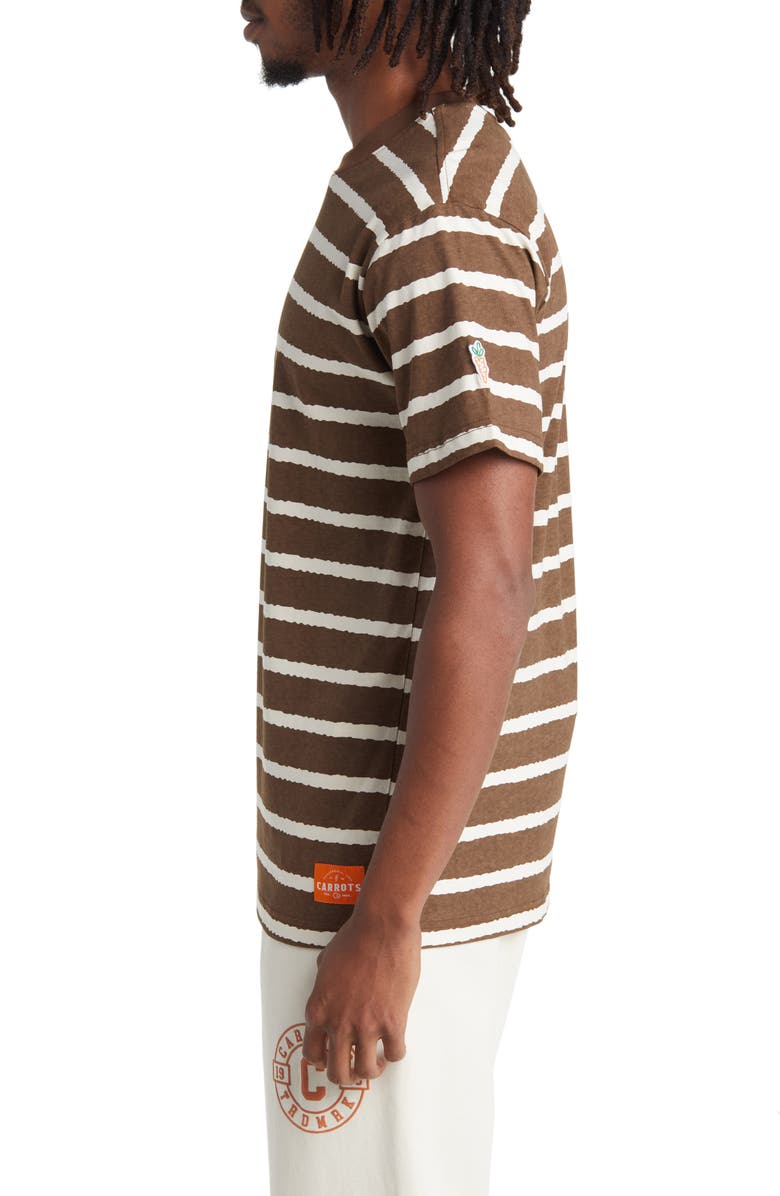 CARROTS BY ANWAR CARROTS Crops Stripe T-Shirt, Alternate, color, 