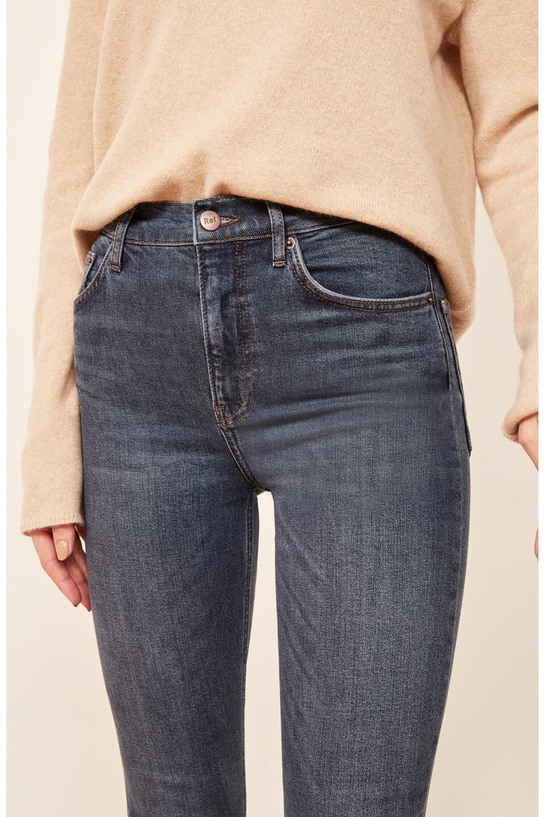 High & Skinny Jeans, Alternate, color, HAVANA