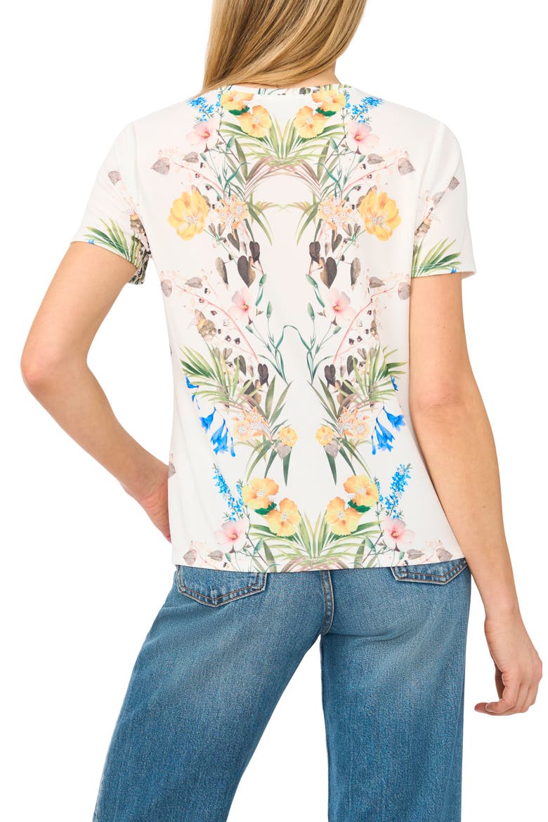 Floral Graphic T-Shirt, Alternate, color, ULTRA WHITE