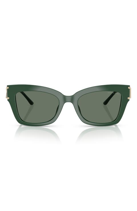 52mm Square Sunglasses