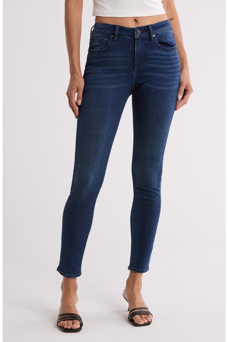 Marley Skinny Jeans, Main, color, DARK WASH