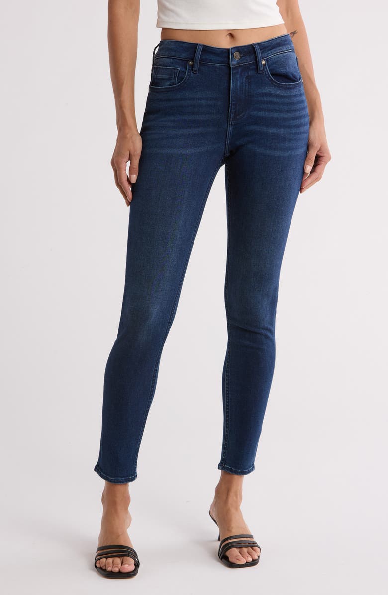 Vigoss Marley Skinny Jeans, Main, color, Dark Wash