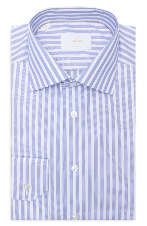 <p>Contemporary Fit Twill Dress Shirt (Big)</p>