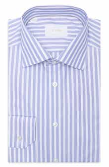 Eton Contemporary Fit Twill Dress Shirt