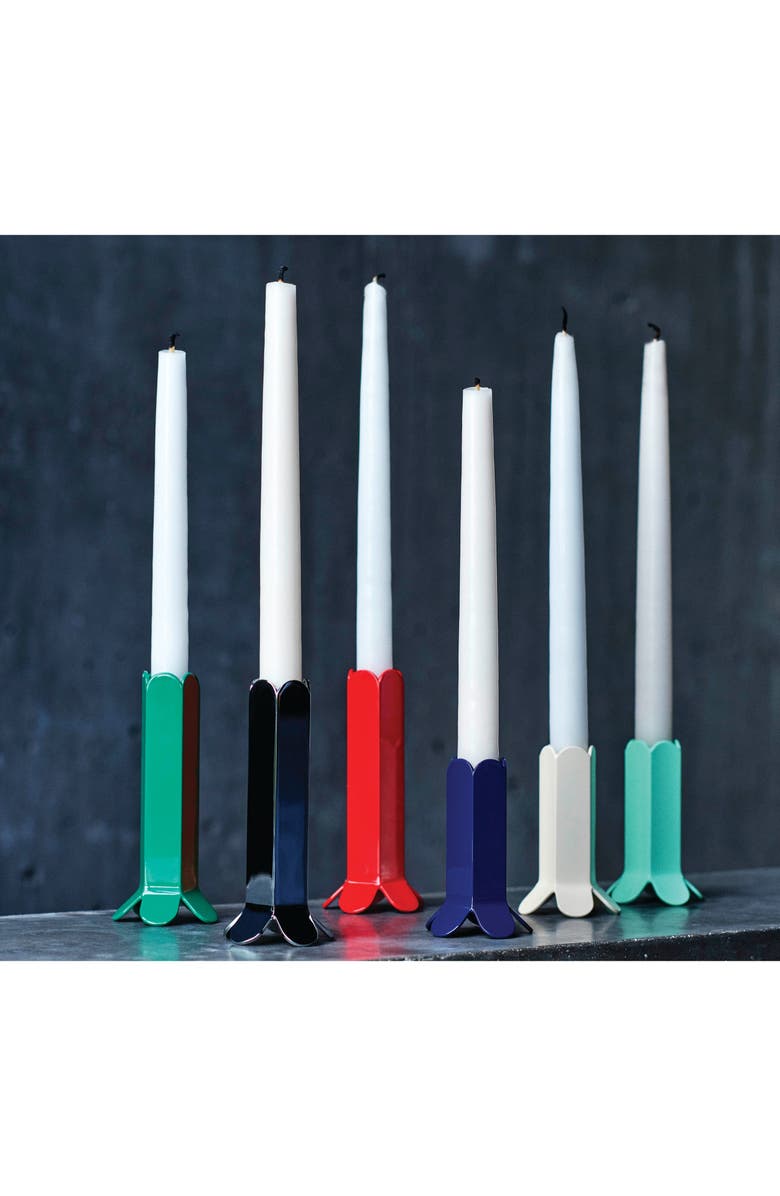 HAY Arcs Scalloped Metal Candleholder, Alternate, color, 