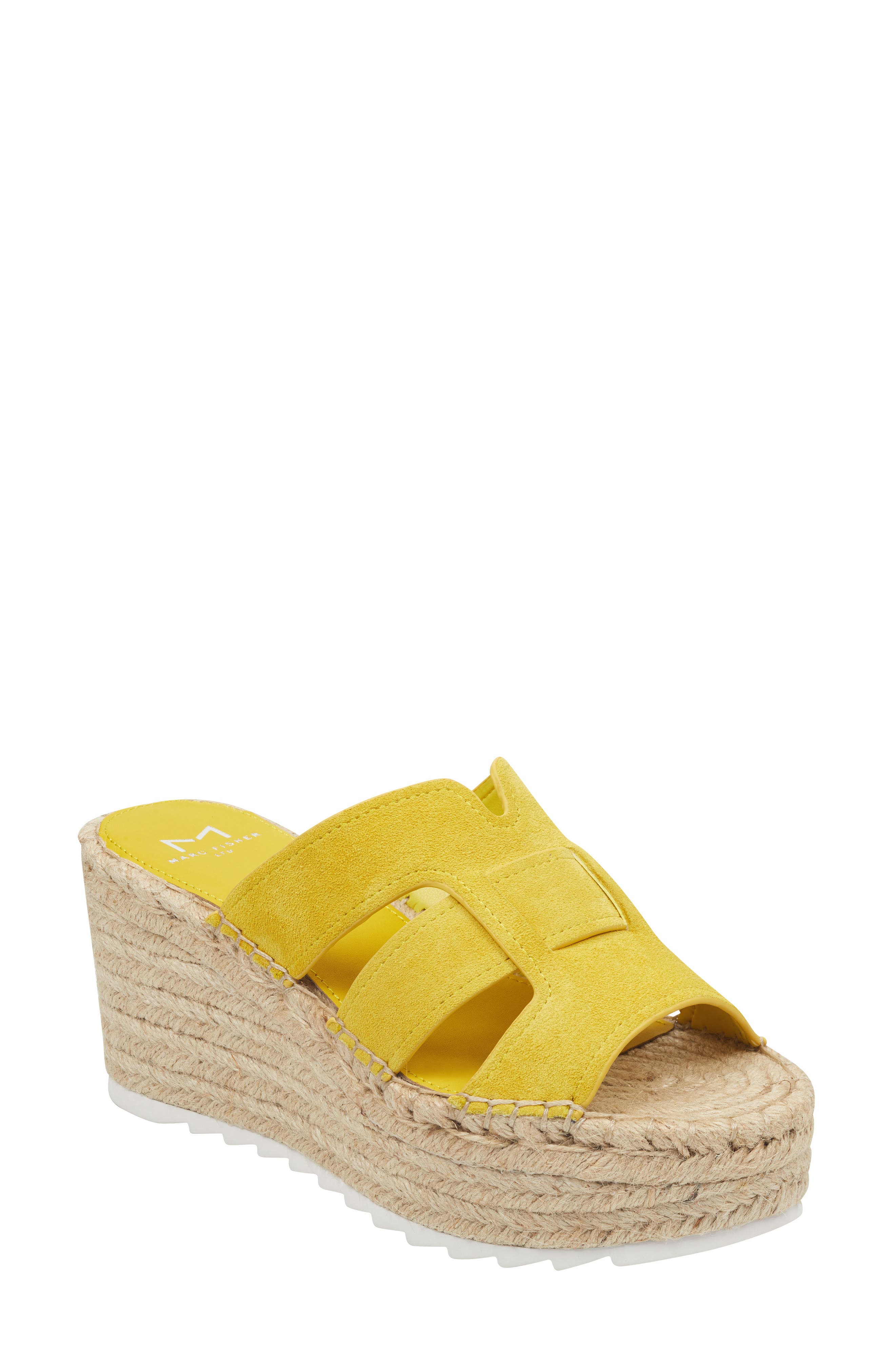 Marc Fisher LTD Robbyn Espadrille Wedge Sandal, Main, color, 