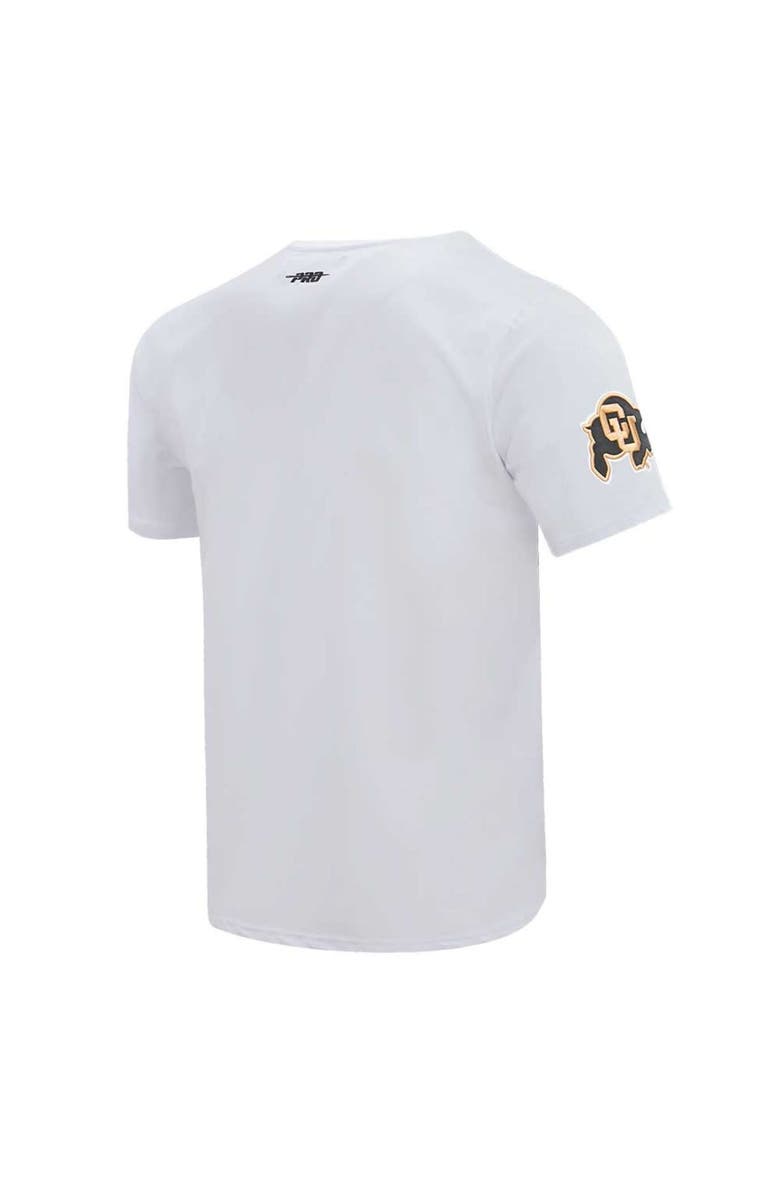 PRO STANDARD Men's Pro Standard White Colorado Buffaloes Classic Wordmark T-Shirt, Alternate, color, 