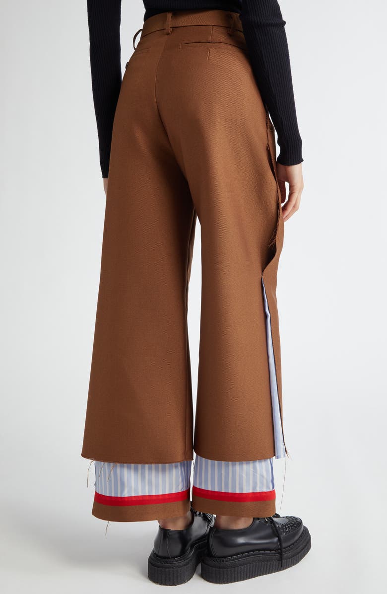 Undercover Spliced Mixed Media Pants, Alternate, color, 