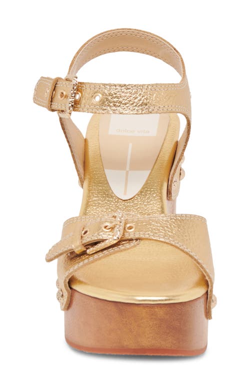 Dolce Vita Yandy Ankle Strap Platform Sandal
