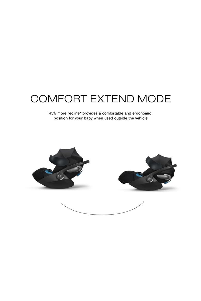 Platinum Cloud T Comfort Extend SensorSafe™ Car Seat & Base, Alternate, color, SEPIA BLACK