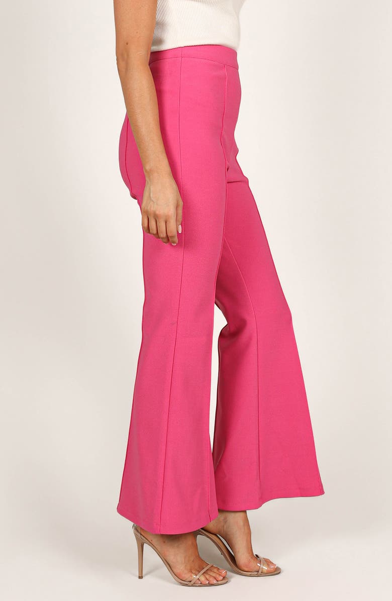 Petal & Pup Rutherford Flare Leg Ponte Pants, Alternate, color, Fuchsia