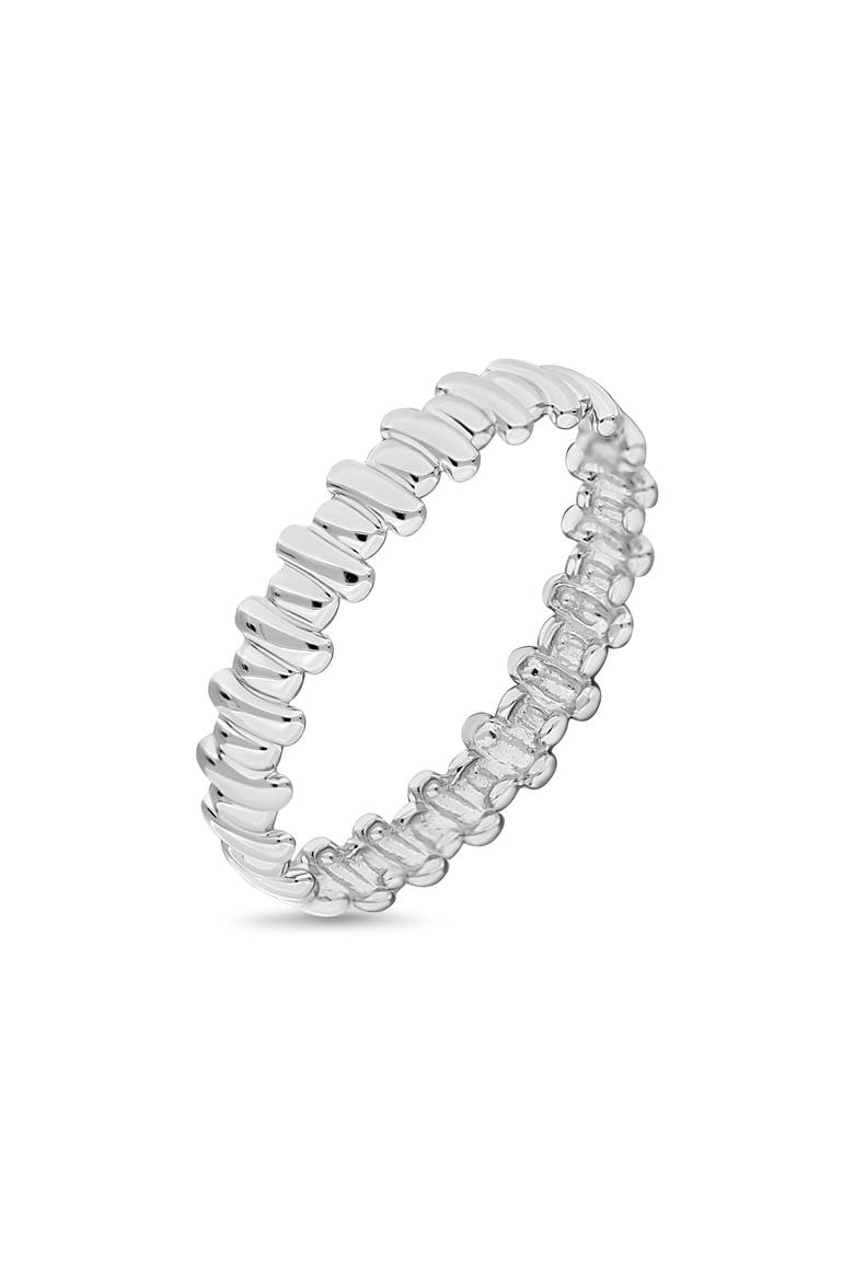 14K Gold Stacking Ring, Main, color, 14K WHITE GOLD