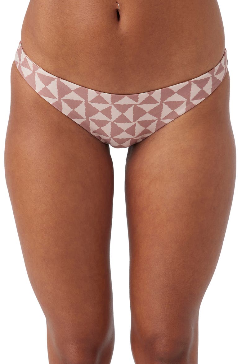 Saltwater Essentials Rockley Bikini Bottoms, Main, color, ROSE DUST