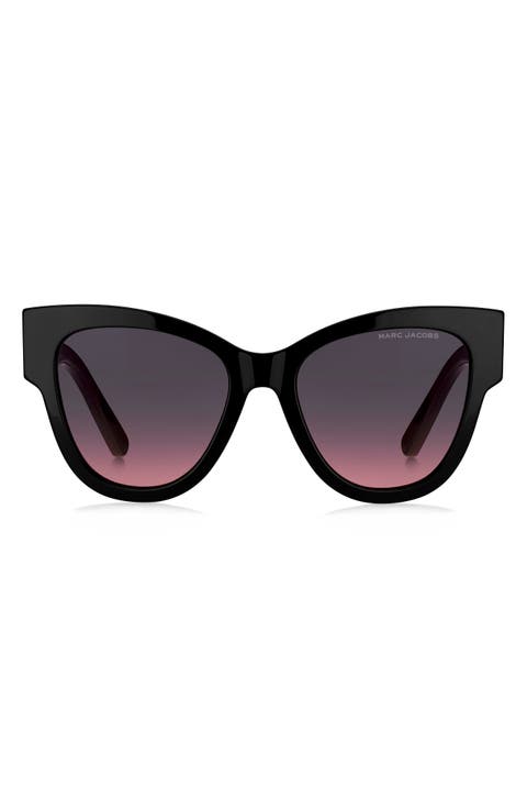 53mm Cat Eye Sunglasses