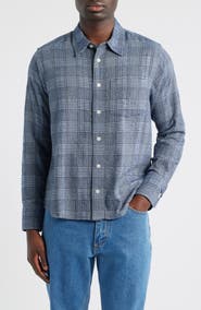 Corridor Ocean Parkway Cotton Blend Button-Up Shirt