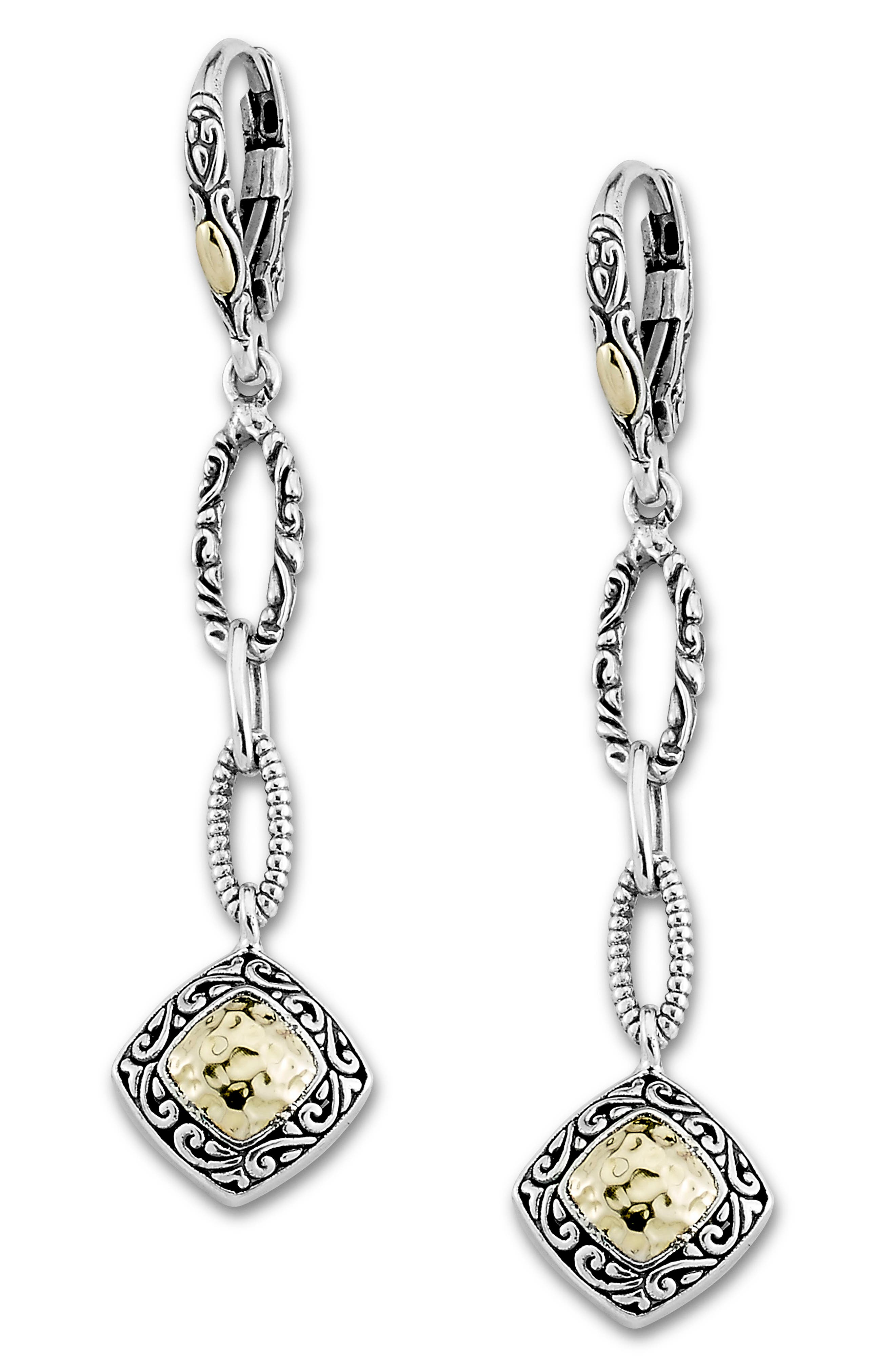 SAMUEL B. Chain Link Drop Earrings