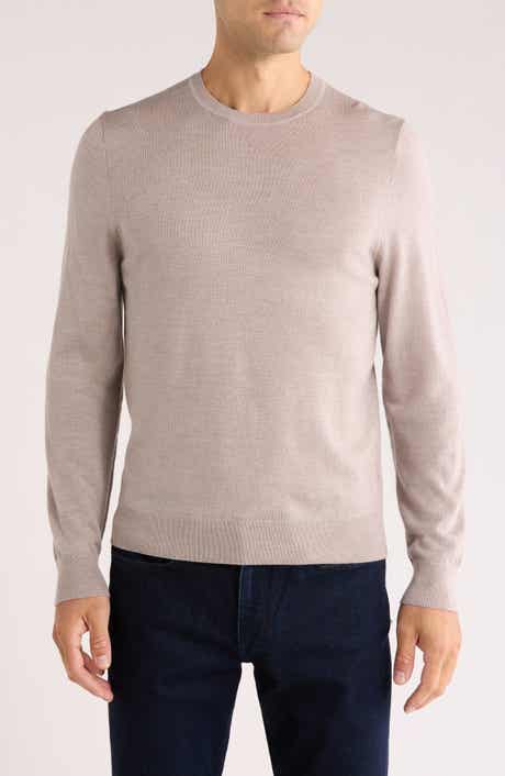 Washable Merino Wool Crewneck Sweater