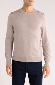Nordstrom Washable Merino Wool Crewneck Sweater