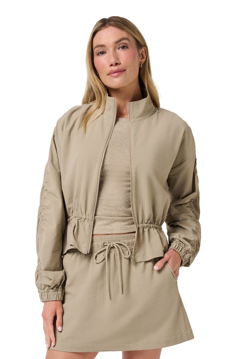 TravisMathew Breeze Blend Timeless Jacket, Alternate, color, Soft Taupe