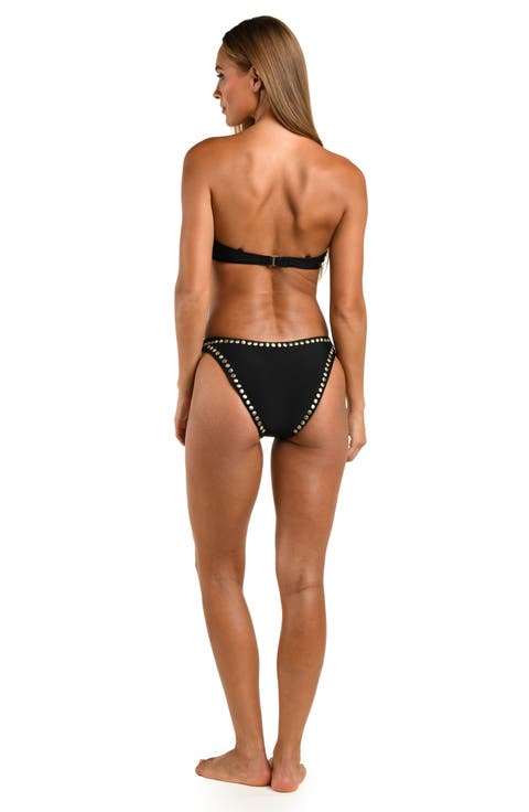 Alex Studded Bandeau Bikini Top