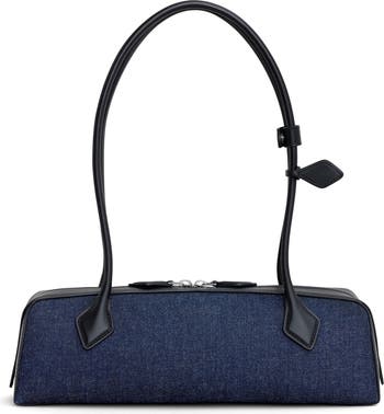 (送料・関税込) ALAIA LE TECKEL leather small bag (blue) Blue Le Teckel small leather shoulder bag | ALAÏA | NET-A-PORTER