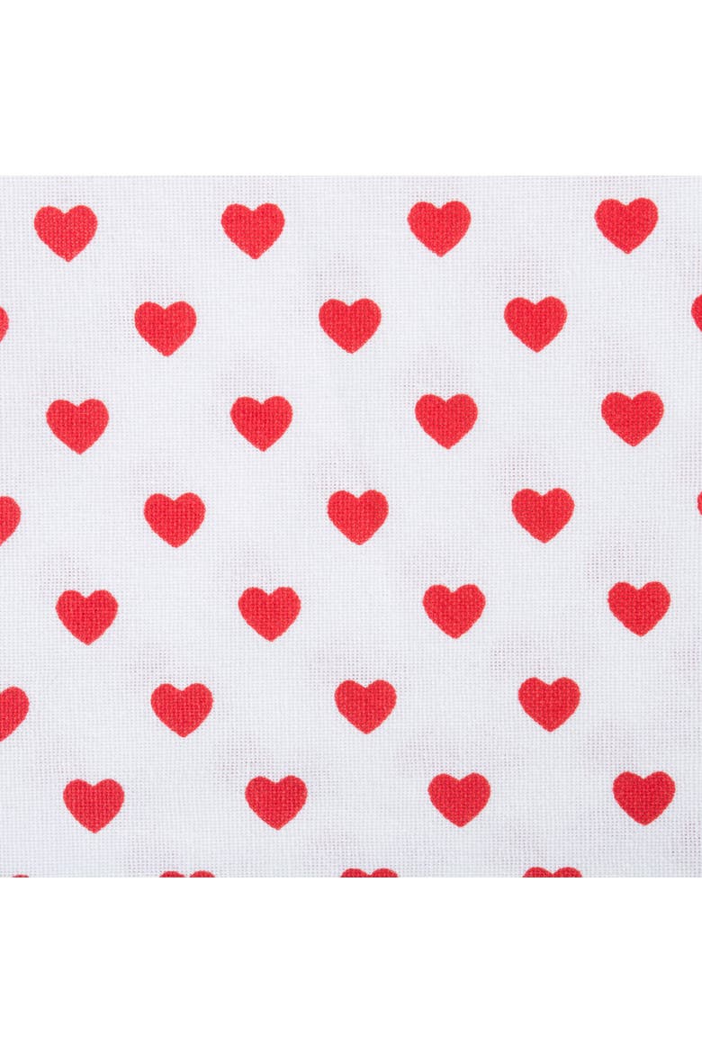 Lil Hearts Ribbed Placemats Set/6, Alternate, color, Lil Hearts