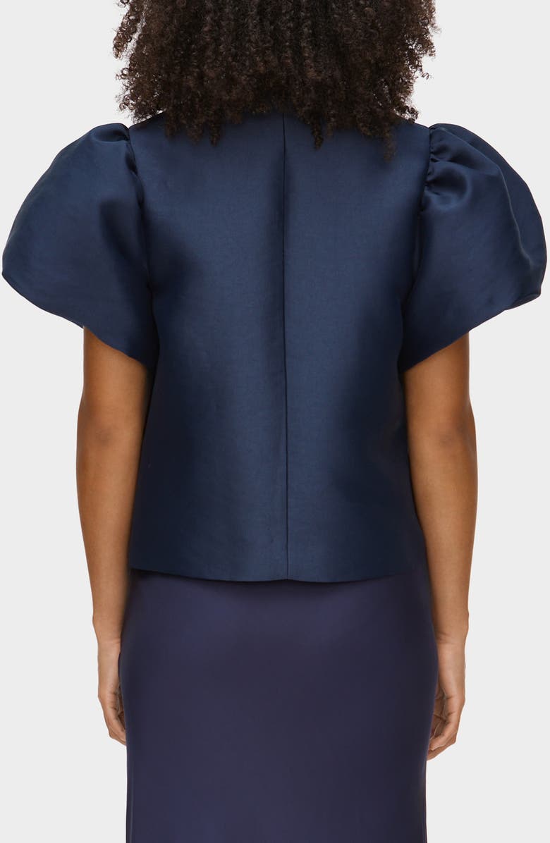 ALIGNE Jorja Puff Sleeve Top, Alternate, color, Midnight Blue