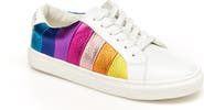 Kurt Geiger London Kurt Geiger Mini Lane Stripe Leather Sneaker