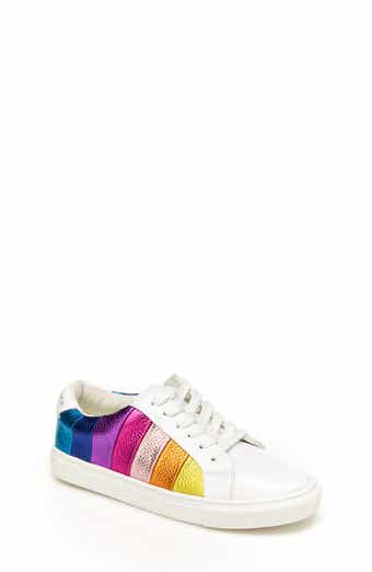 Kurt Geiger London Kurt Geiger Mini Lane Stripe Leather Sneaker