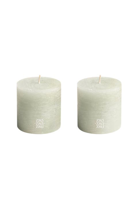 Deurne Pillar Candle 3.5 In Set of 2