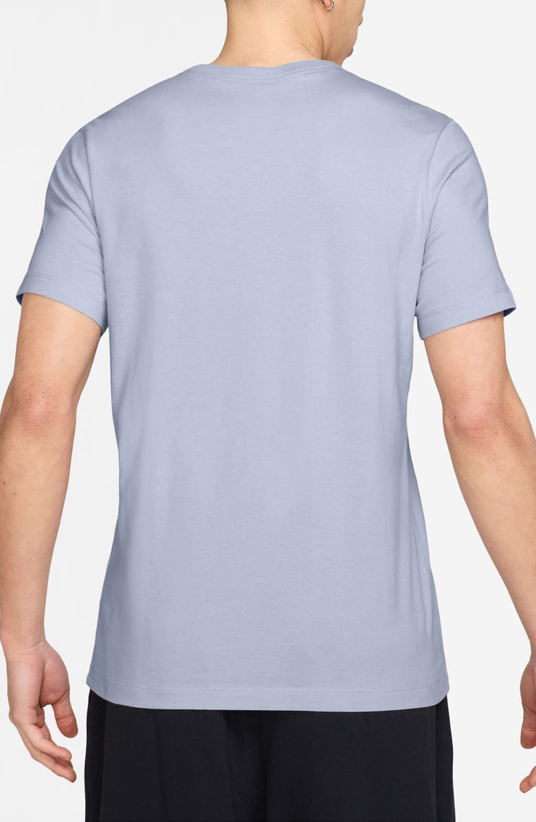 Nike Sportswear Club Crew Neck T-Shirt, Alternate, color, Ghost/ White