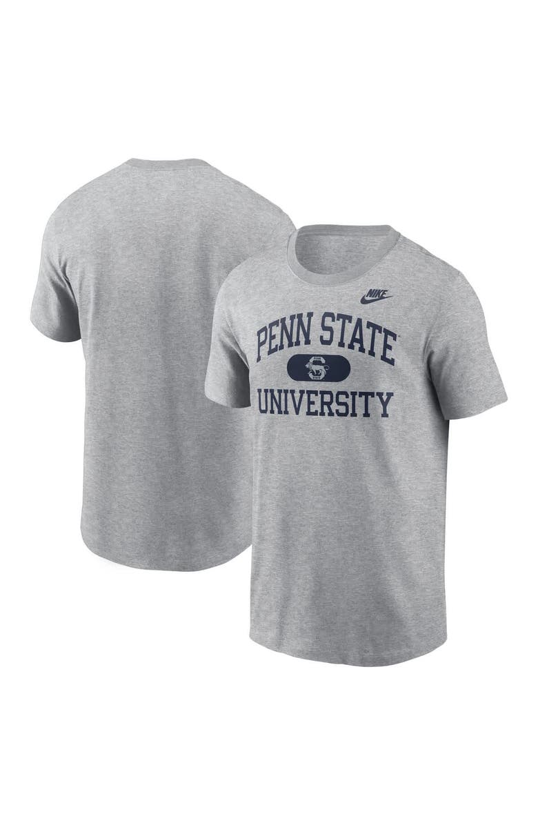 Nike Men's Nike Heather Charcoal Penn State Nittany Lions Legacy Alma Mater T-Shirt, Main, color, 