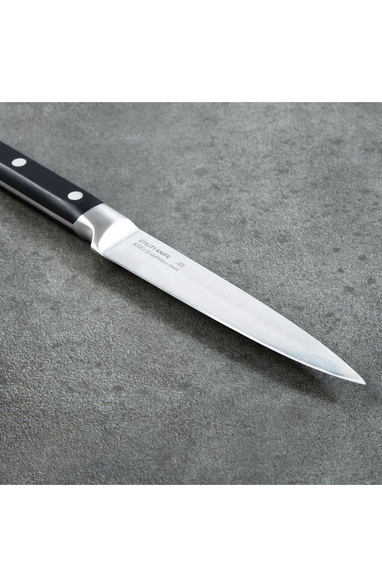 BergHOFF Dina Gene 5" Utility Knife, Alternate, color, Black