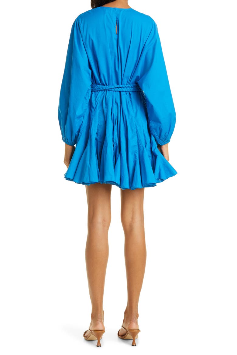 Ella Long Sleeve Dress, Alternate, color, DEEP SKY BLUE
