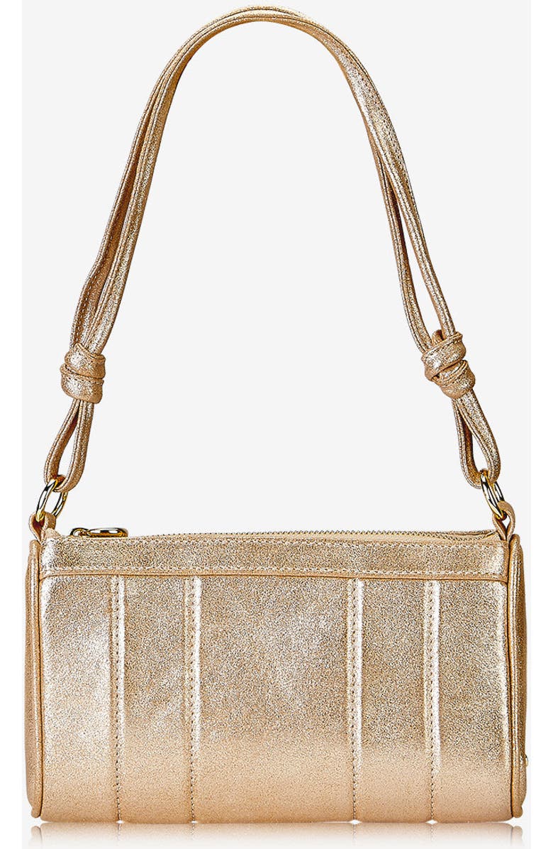 GiGi New York MAGGIE SHOULDER BAG, Main, color, Platinum Metallic