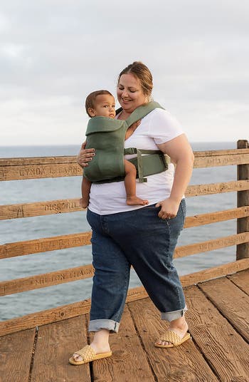 Aerial Linen Baby Carrier