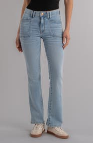 KUT from the Kloth Kelsey Fab Ab High Waist Kick Flare Jeans