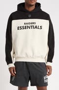 Fear of God Essentials Raiders 90s Relaxed Colorblock Hoodie