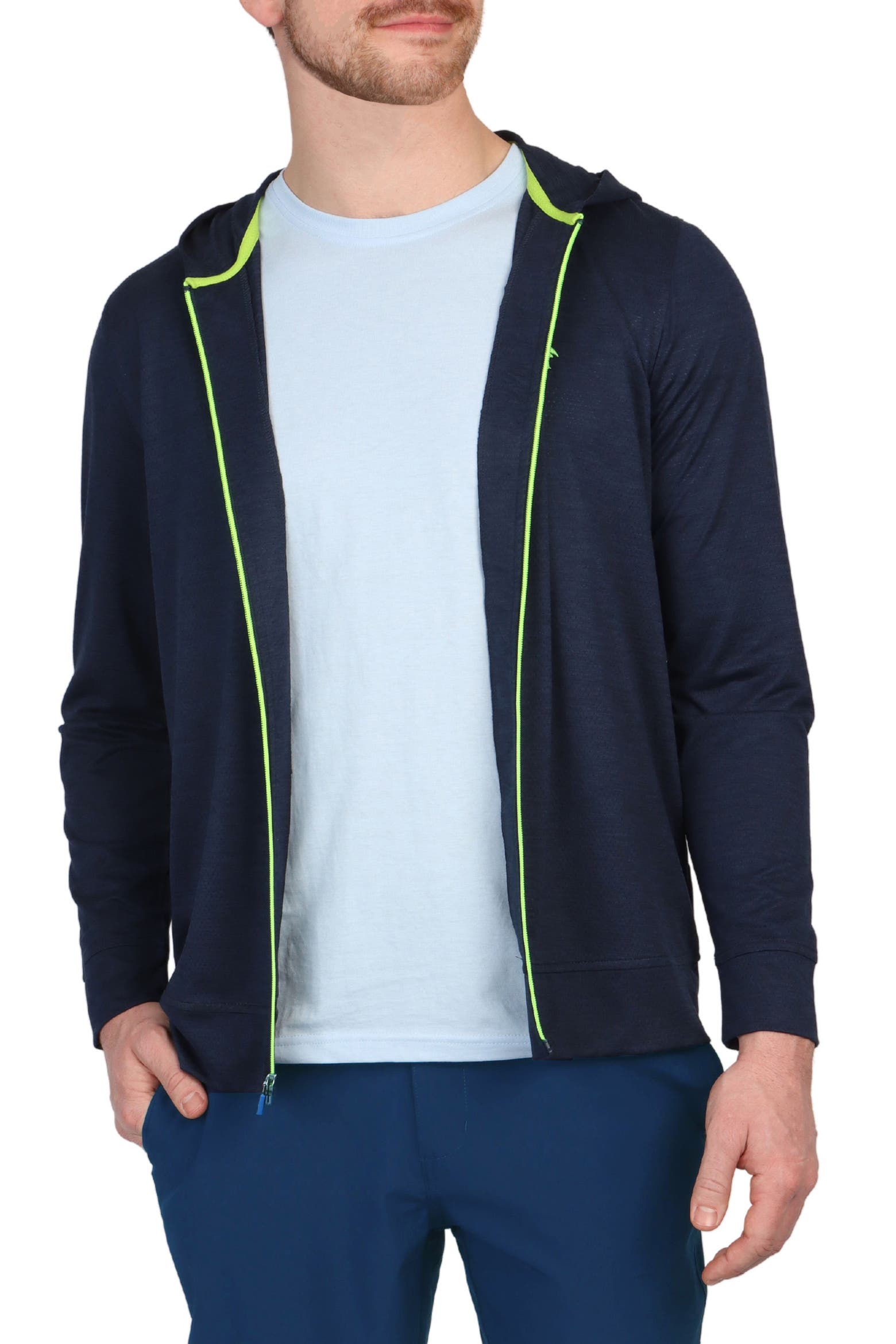 4713 Postcode TailorByrd Perforated Performance Quarter Zip Golf Pullover (Men ...