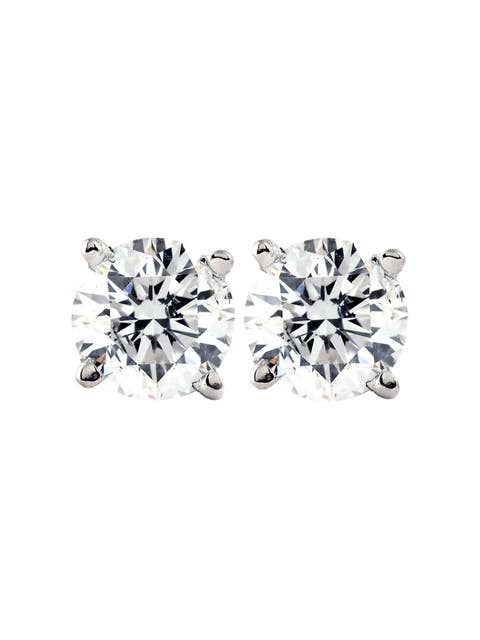 1 ct T.W. Diamond Screw Back Studs 14k Gold Lab Grown Eco Friendly