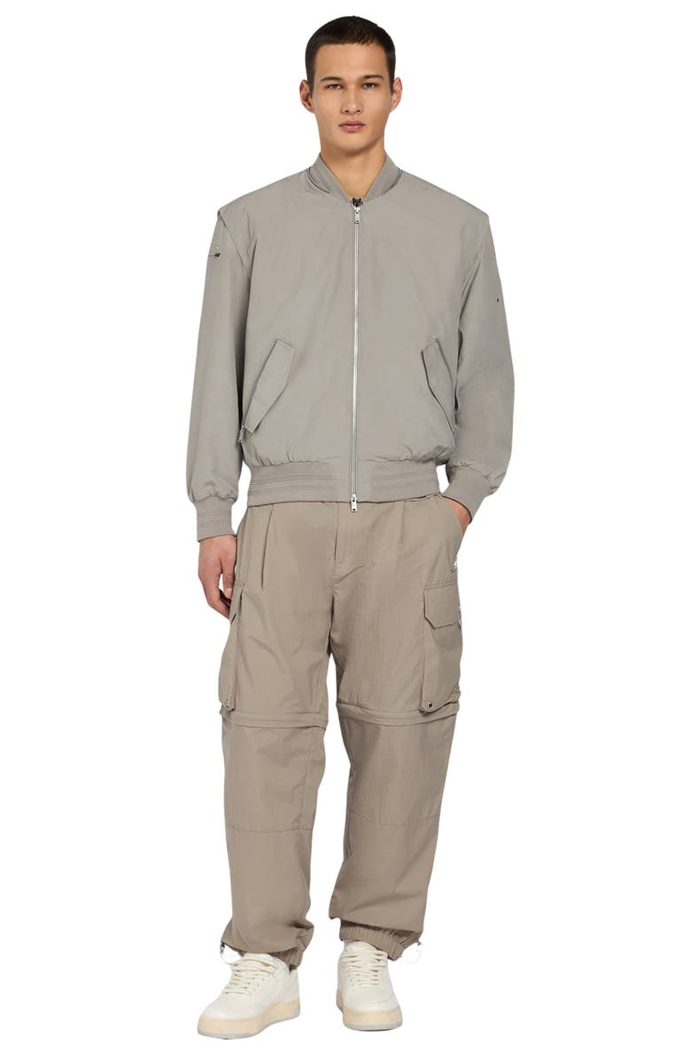 Moose Knuckles Drummond Water Repellent Bomber Jacket, Main, color, Dusk