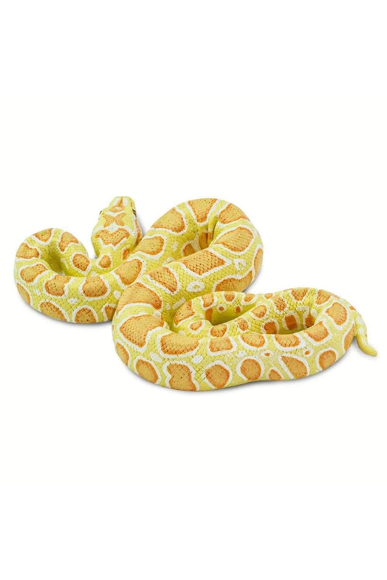 Albino Burmese Python Toy, Alternate, color, No Color