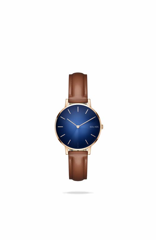 Solios Watches The Solar Mini | Blue Dial