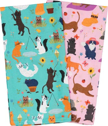 Cattington Cat Kitchen Towels