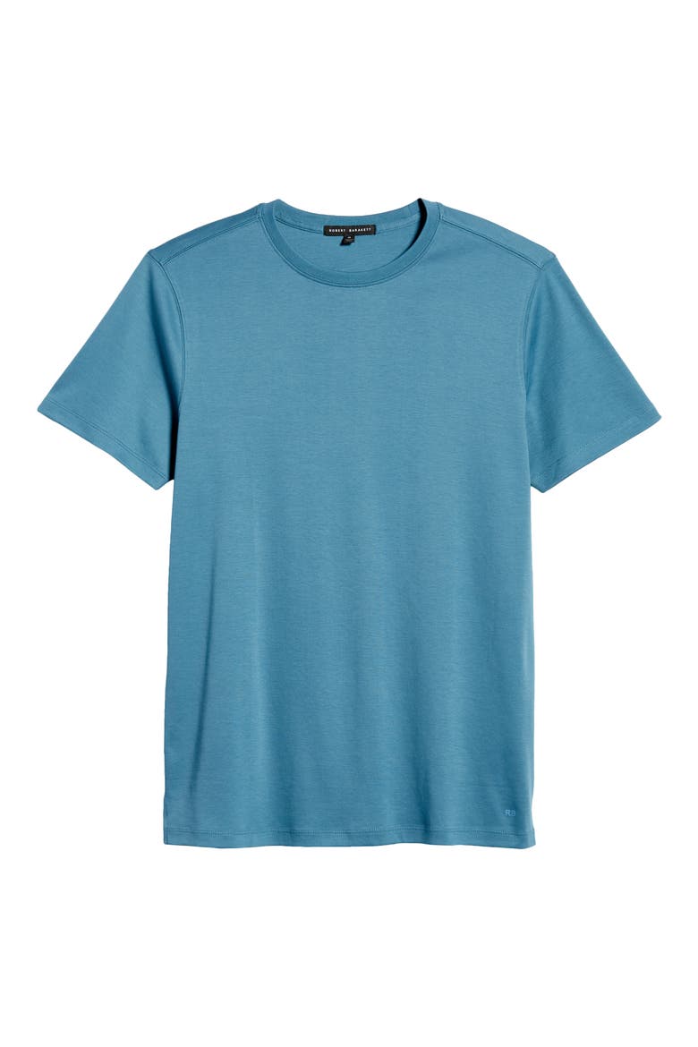Georgia Pima Cotton T-Shirt, Alternate, color, BIJOU BLUE