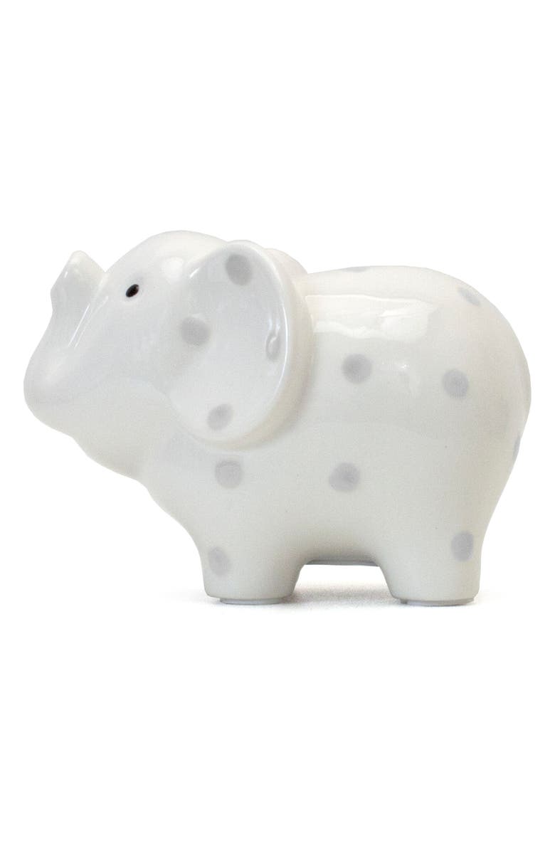 Child to Cherish Polka Dot Elephant Bank, Alternate, color, 