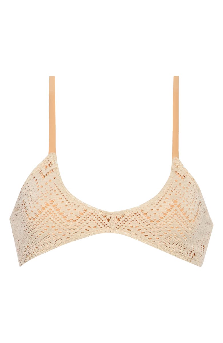 Free People Misty Crop Bikini Top, Main, color, Sand
